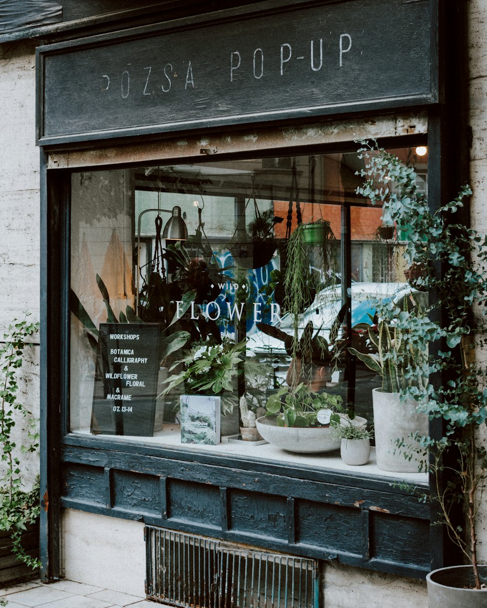 A service or beauty location on a high street